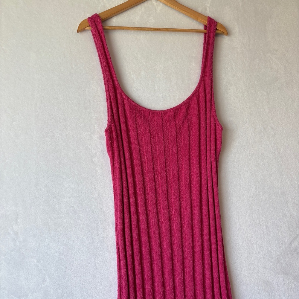 Free People Beach Santos Pink Maxi Dress XL - Picture 3 of 12